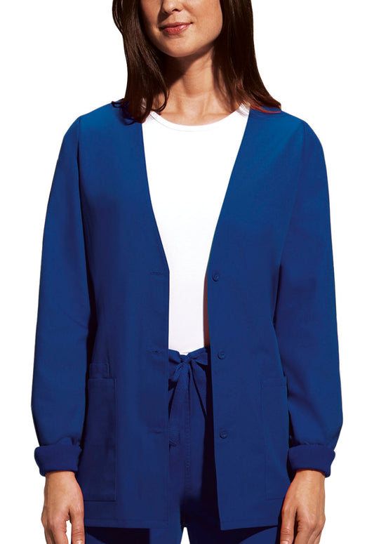 Cherokee WW Originals Women's 4301 Cardigan Warm-Up Jacket