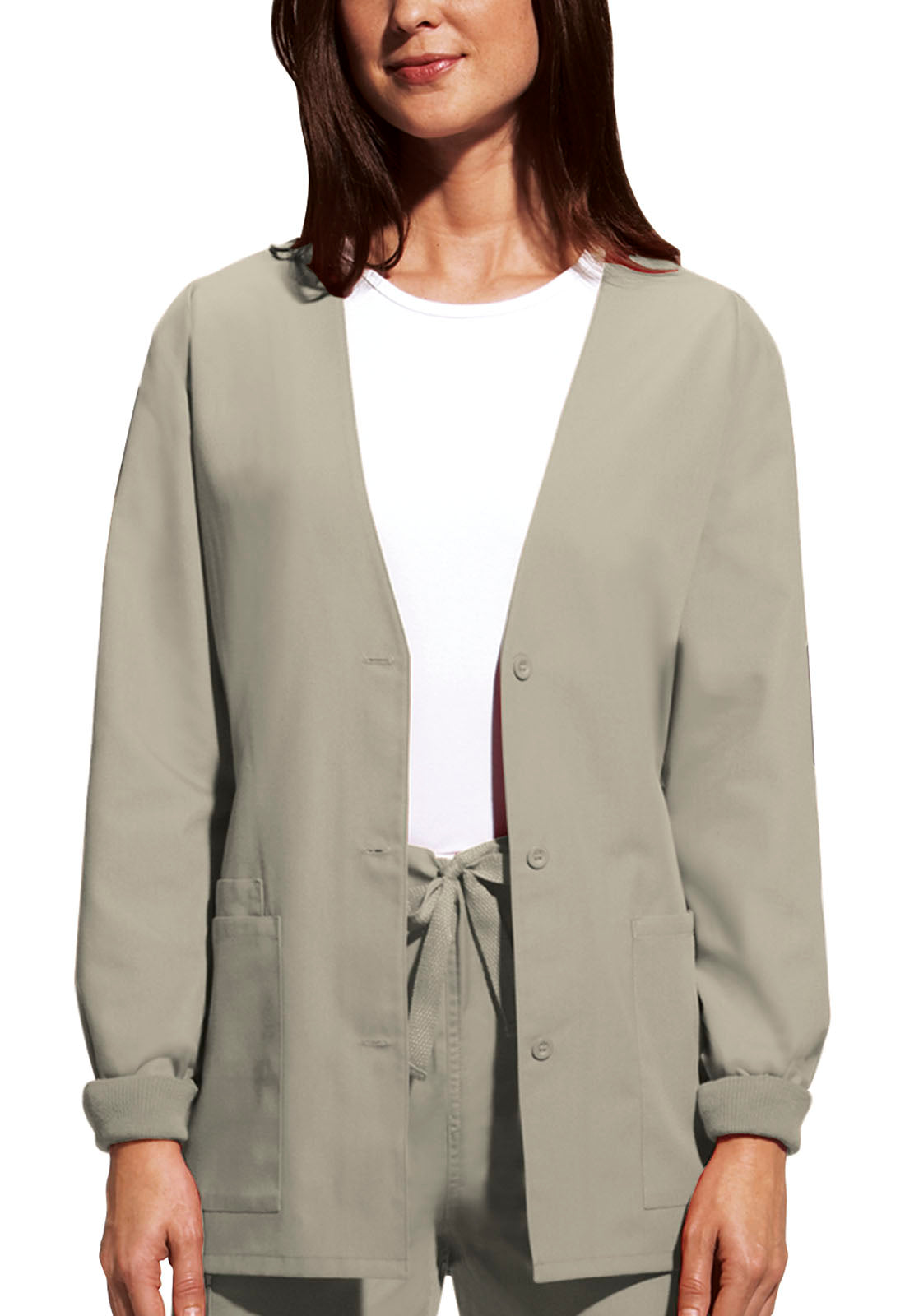 Cherokee WW Originals Women's 4301 Cardigan Warm-Up Jacket