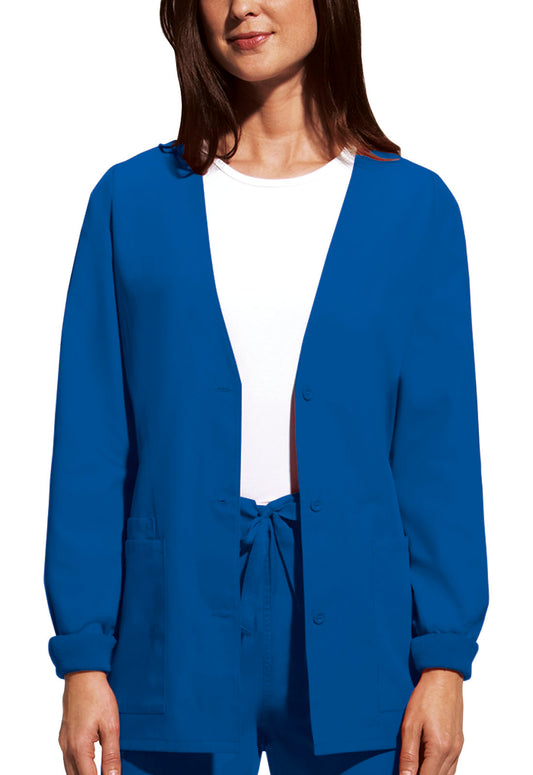 Cherokee WW Originals Women's 4301 Cardigan Warm-Up Jacket