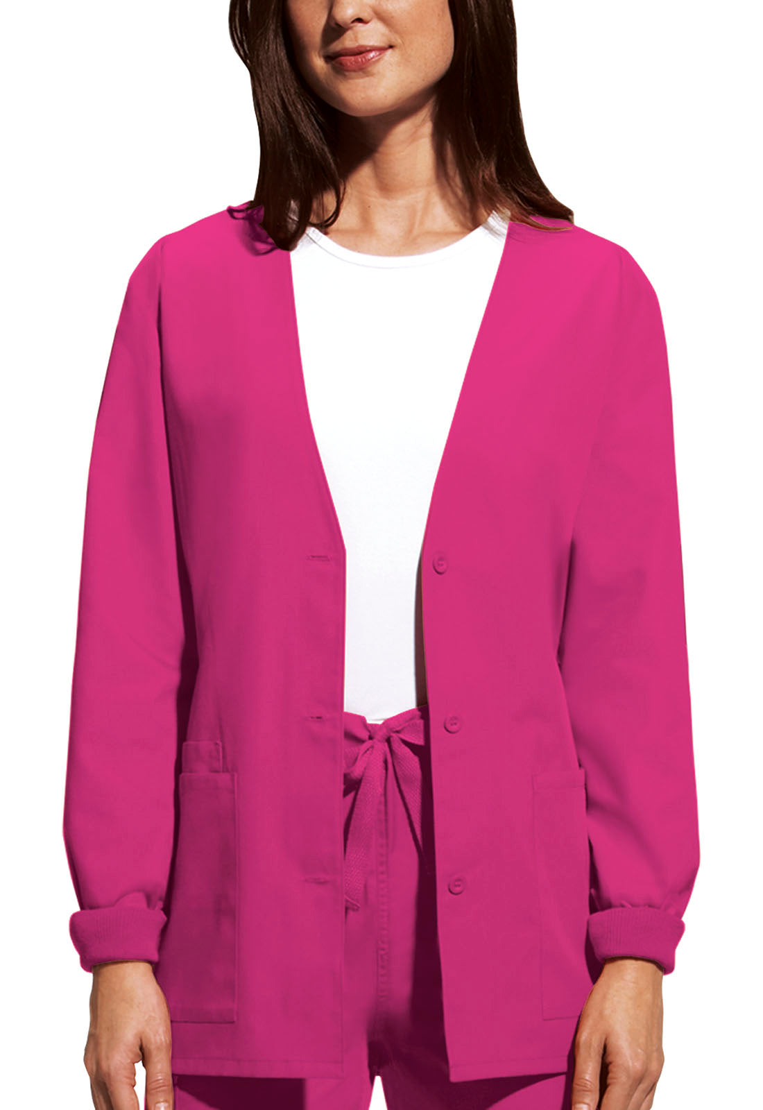 Cherokee WW Originals Women's 4301 Cardigan Warm-Up Jacket