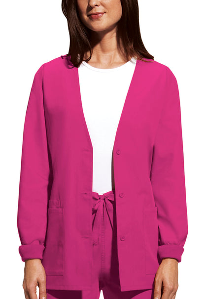 Cherokee WW Originals Women's 4301 Cardigan Warm-Up Jacket