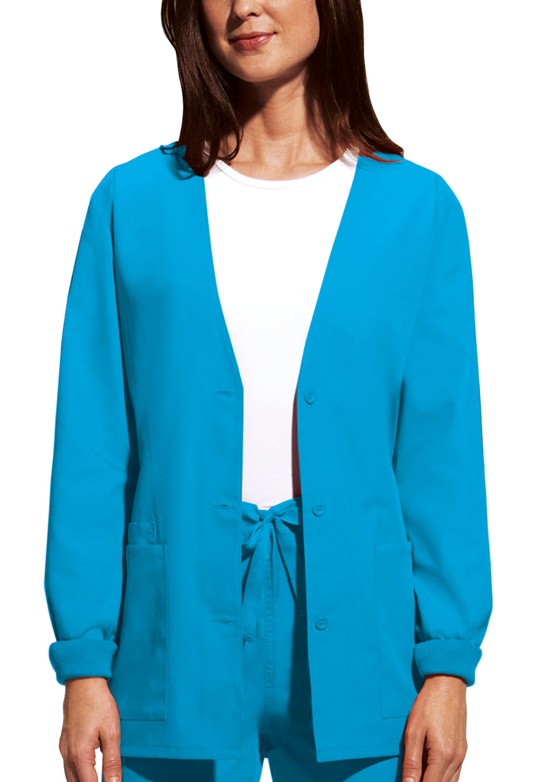 Cherokee WW Originals Women's 4301 Cardigan Warm-Up Jacket