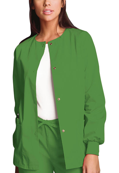 Cherokee WW Originals Women's 4350 Snap Front Warm-Up Jacket