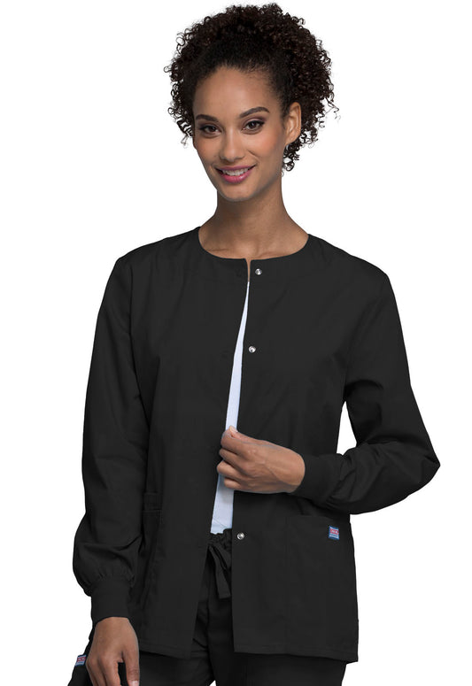 WW Originals Women's 4350 Snap Front Warm-Up Jacket