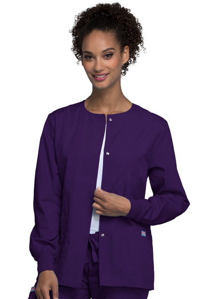 WW Originals Women's 4350 Snap Front Warm-Up Jacket
