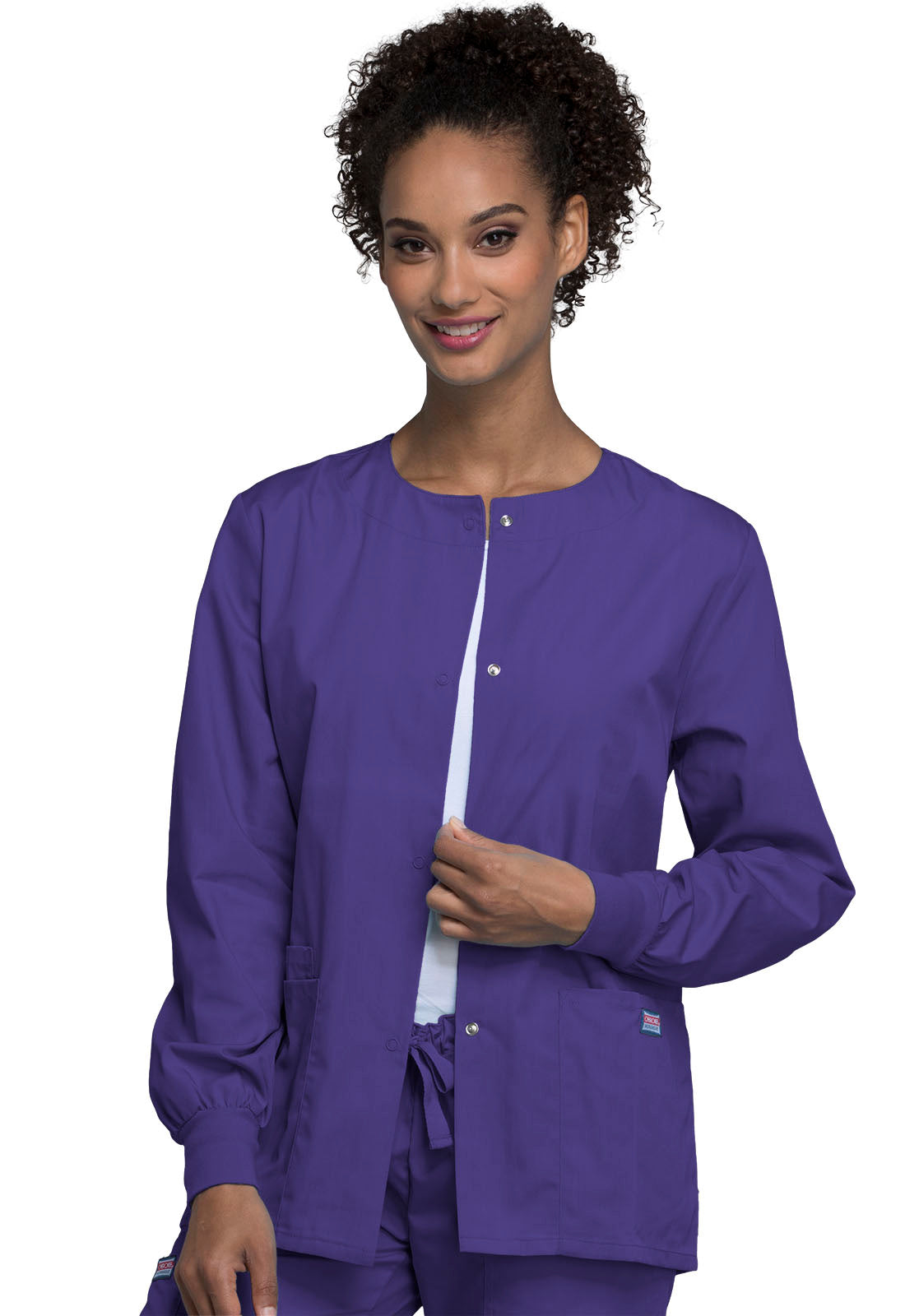 WW Originals Women's 4350 Snap Front Warm-Up Jacket