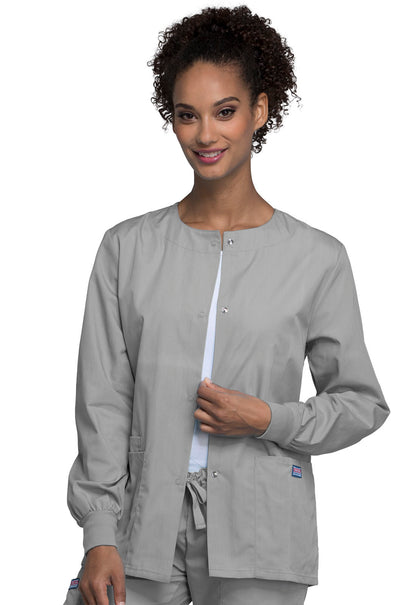WW Originals Women's 4350 Snap Front Warm-Up Jacket