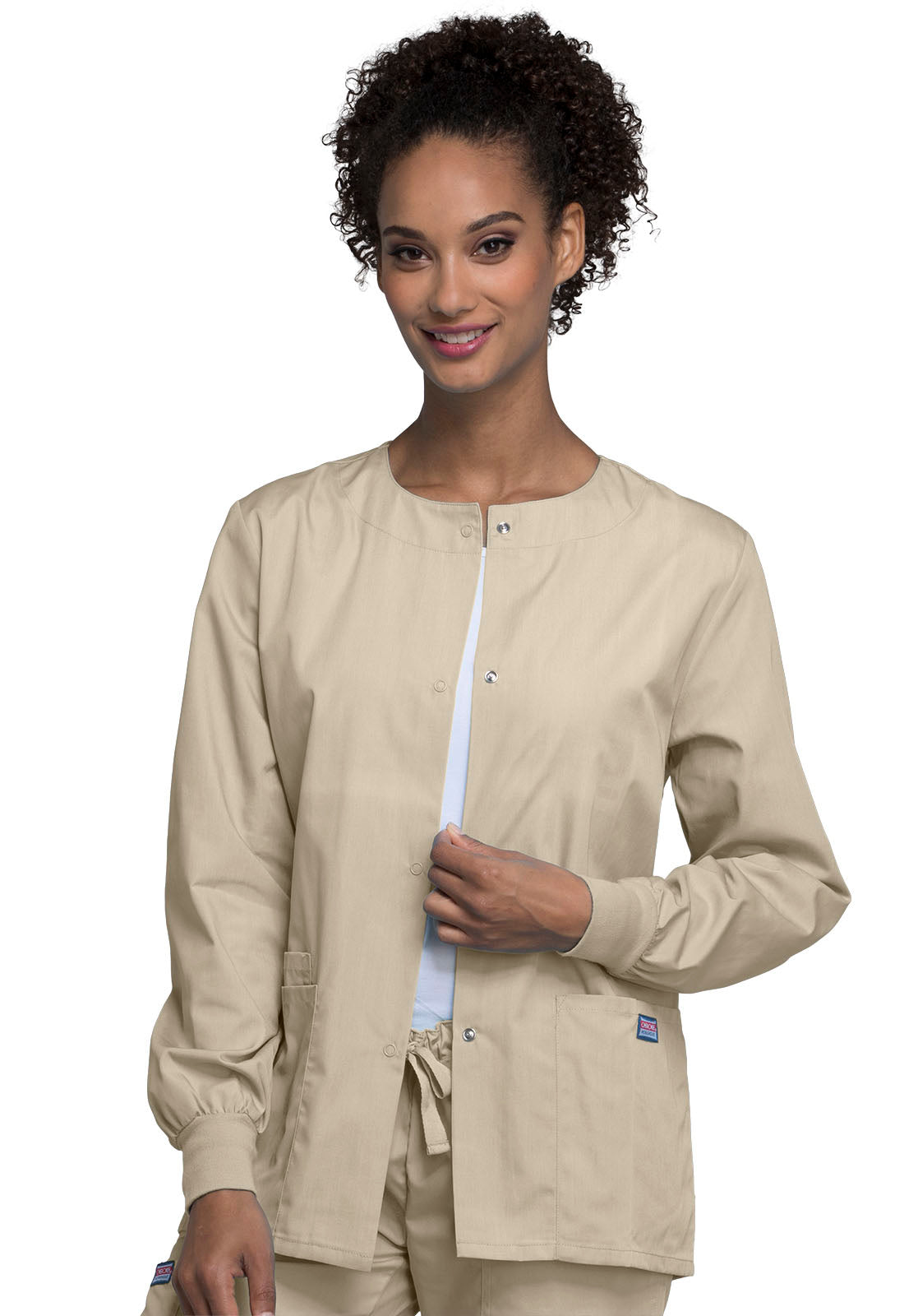 WW Originals Women's 4350 Snap Front Warm-Up Jacket