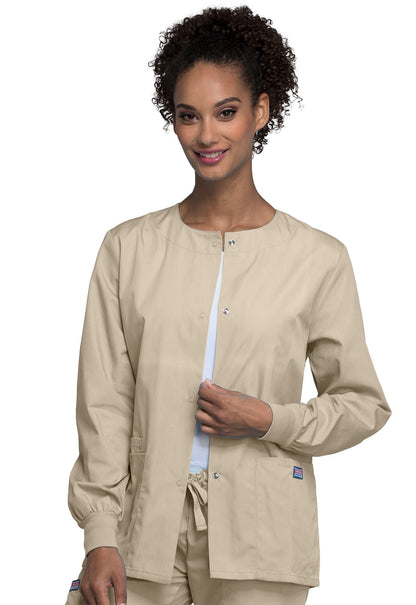 WW Originals Women's 4350 Snap Front Warm-Up Jacket