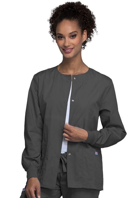 WW Originals Women's 4350 Snap Front Warm-Up Jacket