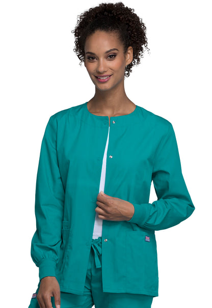 WW Originals Women's 4350 Snap Front Warm-Up Jacket