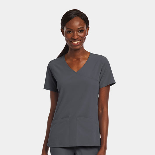 Maevn Matrix Impulse 4521 Women's Mock Wrap Top