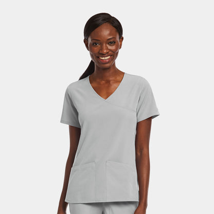 Maevn Matrix Impulse 4521 Women’s Mock Wrap Top