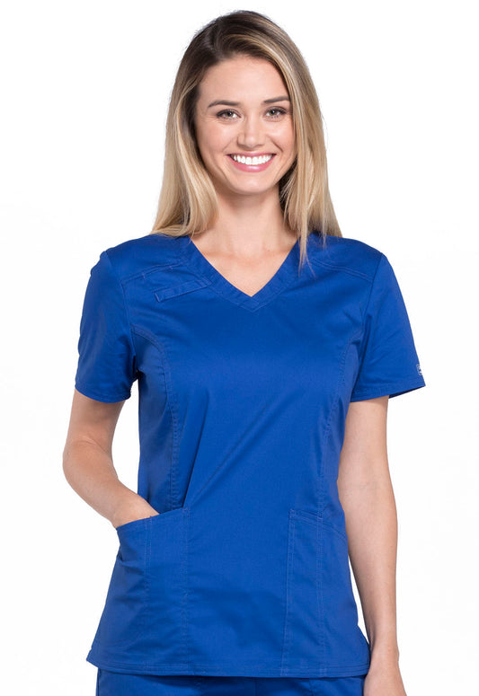 Cherokee WW Core Stretch Women's 4710 V-Neck Top