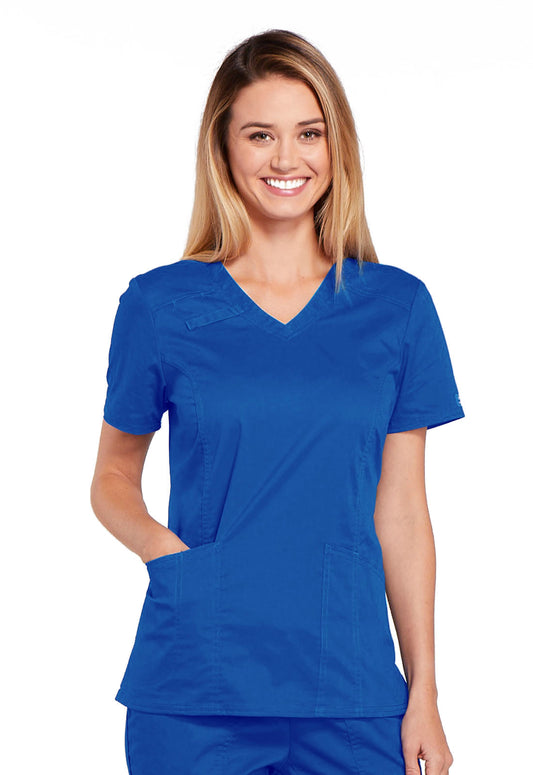 Cherokee WW Core Stretch Women's 4710 V-Neck Top