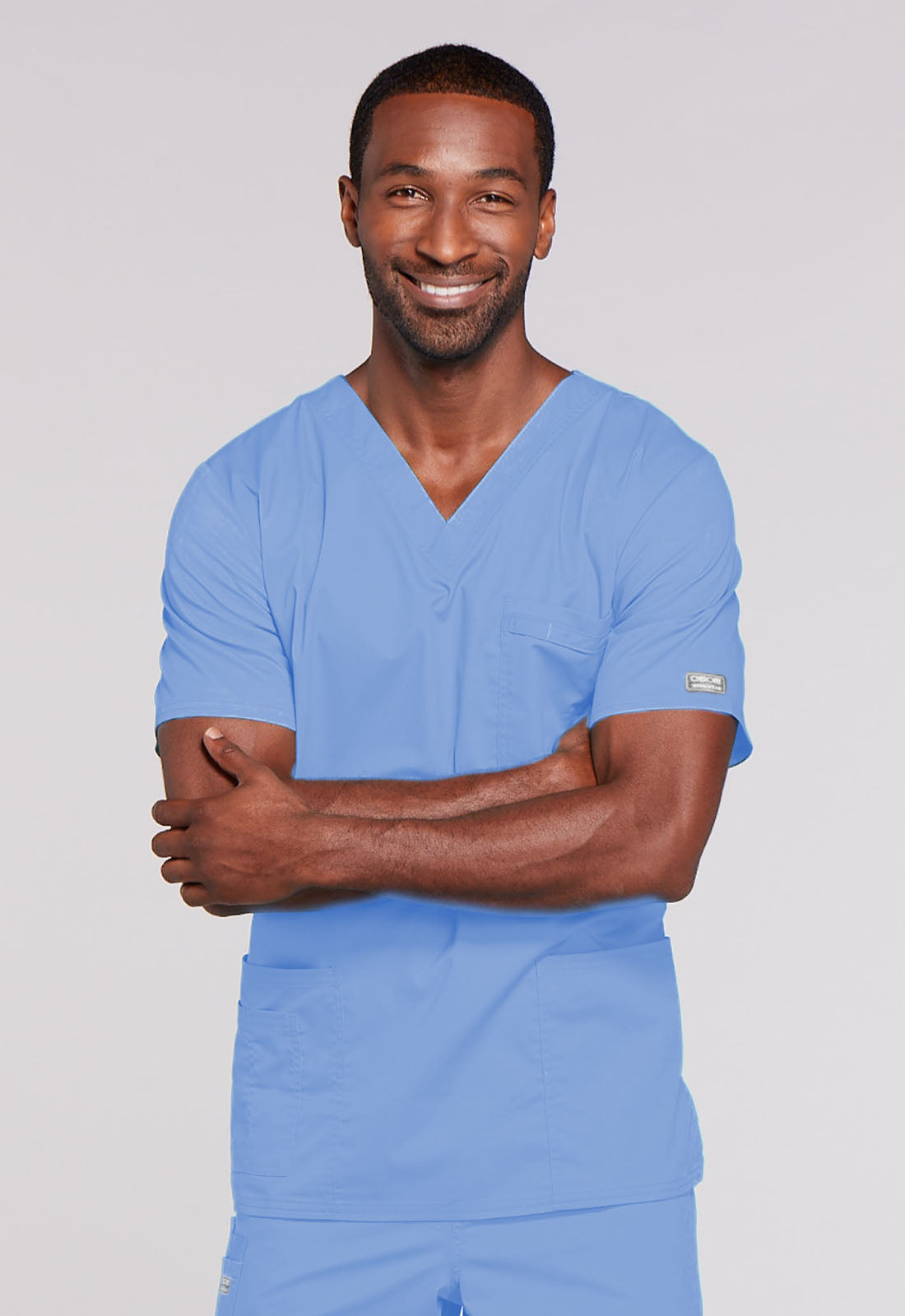 WW Core Stretch Unisex 4725 Unisex V-Neck Top