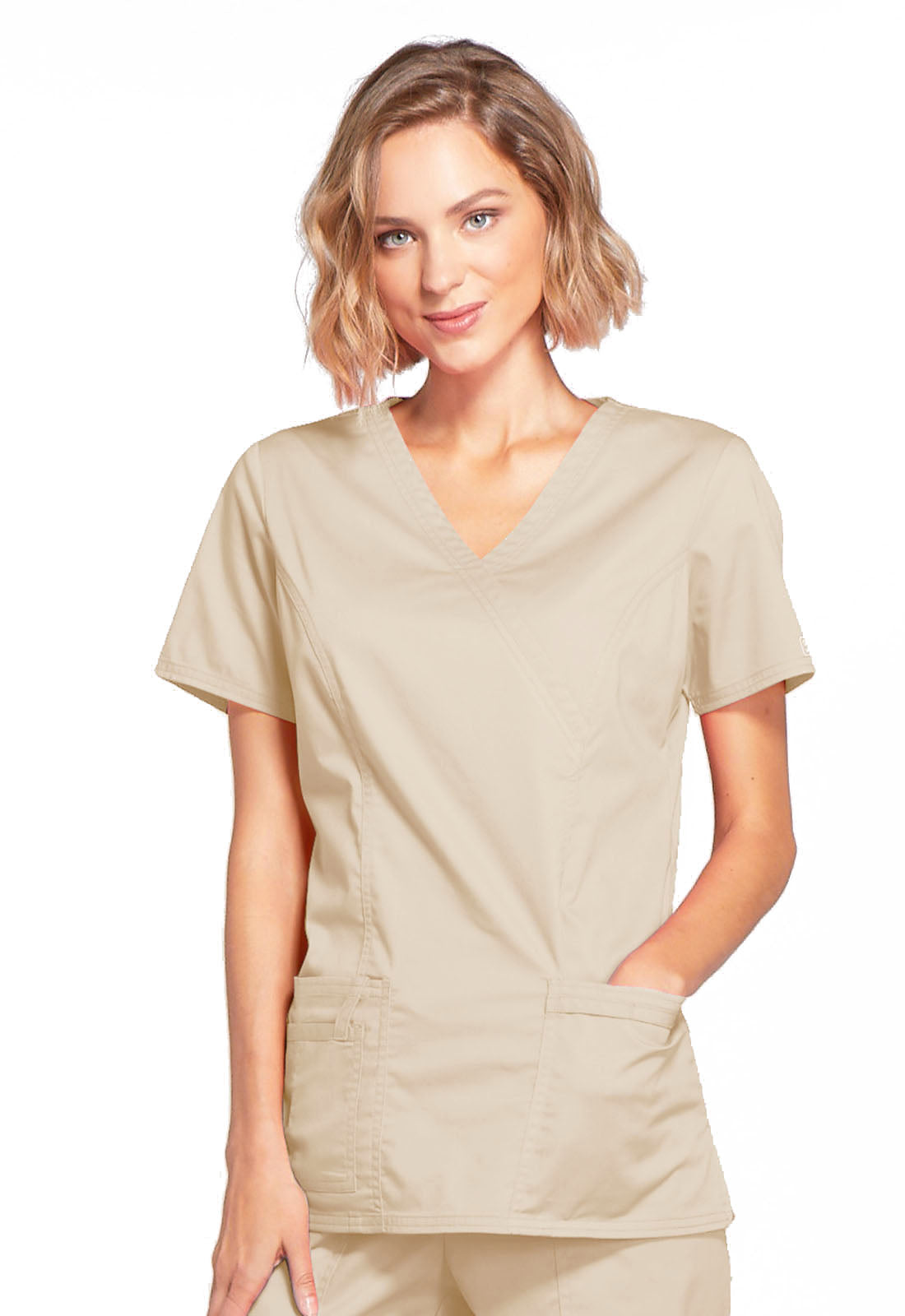 Cherokee WW Core Stretch Women's 4728 Mock Wrap Top