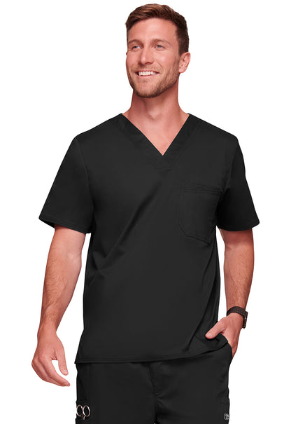 WW Core Stretch Men's 4743 Men's Tuckable V-Neck Top