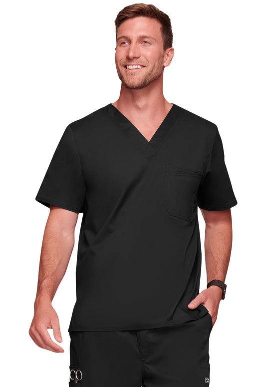 WW Core Stretch Men's 4743 Men's Tuckable V-Neck Top
