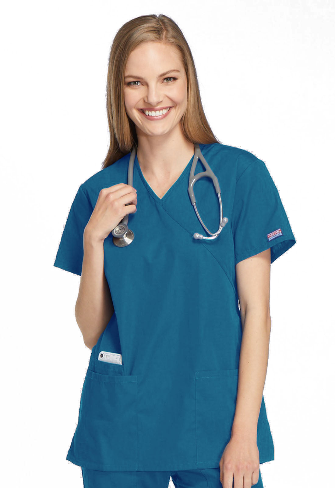 Cherokee WW Originals Women's 4801 Mock Wrap Tunic
