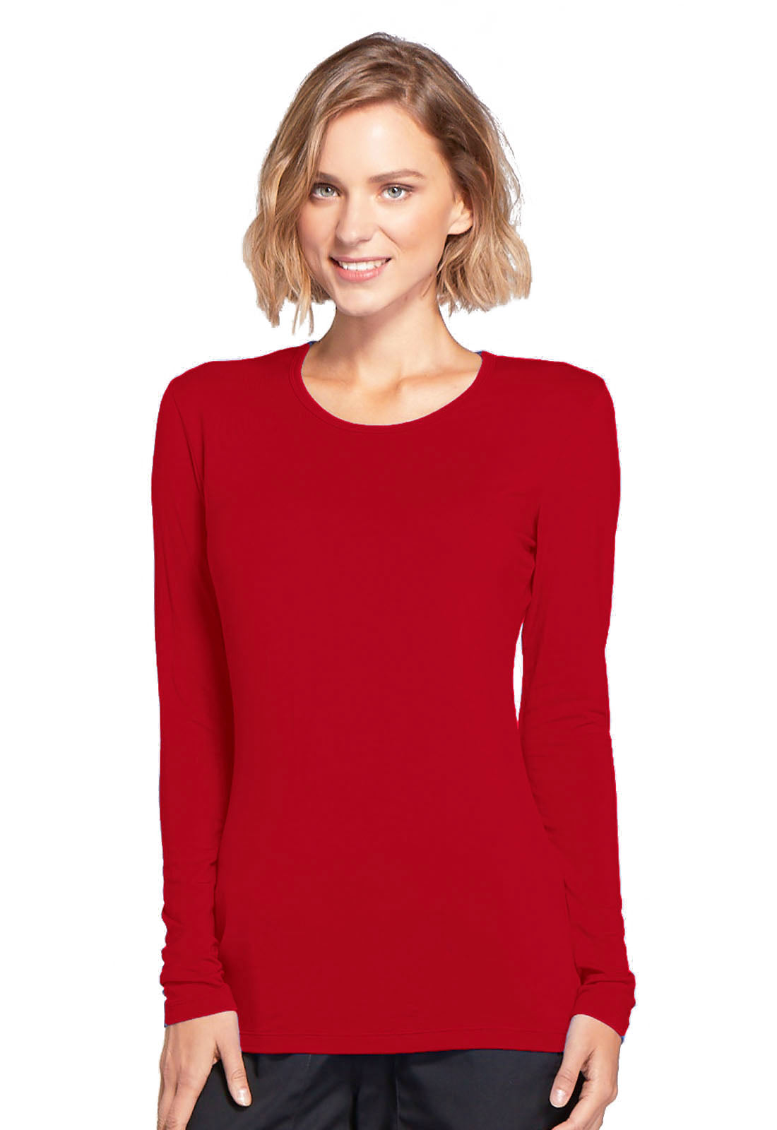 WW Originals Women's 4881 Long Sleeve Underscrub Knit Tee