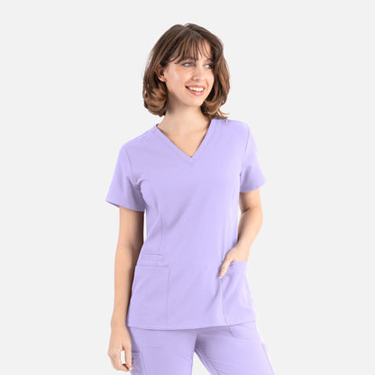 Maevn Momentum 5001 Womens Double V-Neck Top — Clearance