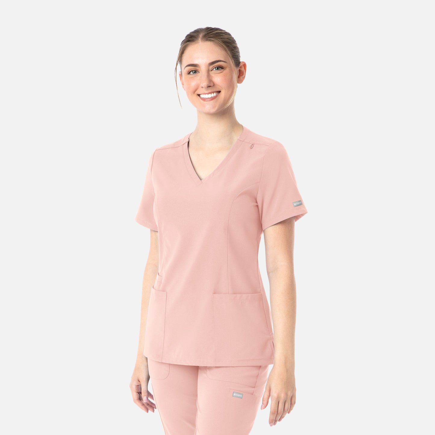 Maevn Momentum 5001 Womens Double V-Neck Top