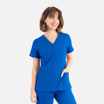 Maevn Momentum 5001 Womens Double V-Neck Top — Clearance