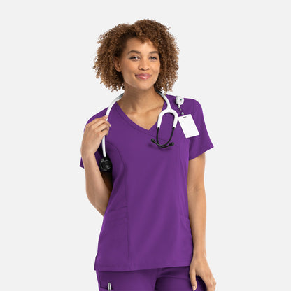 Maevn Momentum 5002 Women's Mock Wrap Top — Clearance