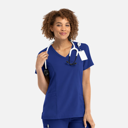 Maevn Momentum 5002 Women's Mock Wrap Top — Clearance