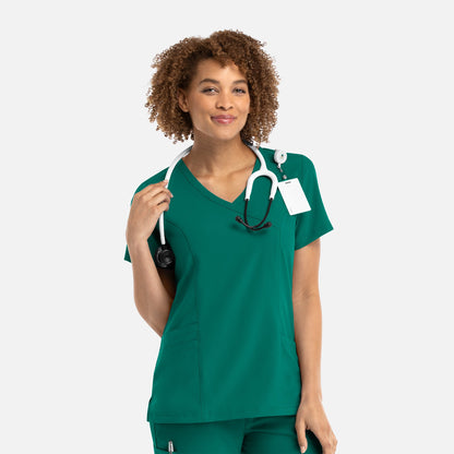 Maevn Momentum 5002 Women's Mock Wrap Top — Clearance