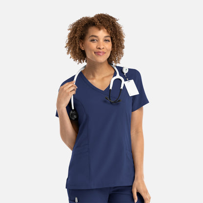 Maevn Momentum 5002 Women's Mock Wrap Top — Clearance