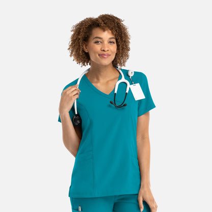Maevn Momentum 5002 Women's Mock Wrap Top — Clearance