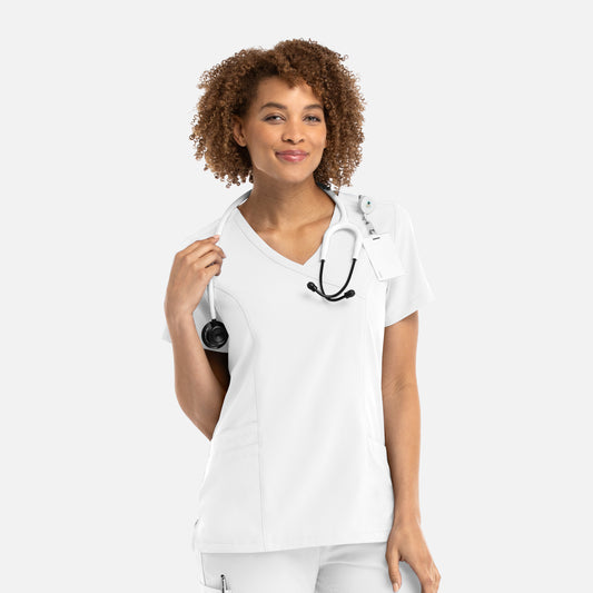 Maevn Momentum 5002 Women's Mock Wrap Top