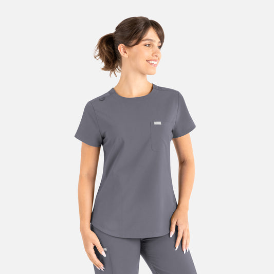 PRE-ORDER - Maevn Momentum 5005 Women's Tuckable Round Neck Top
