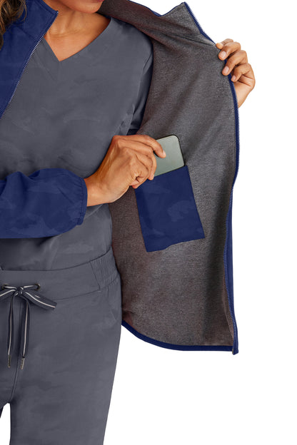 Healing Hands Purple Label Plus Size 5030 Destini Camo Jacket
