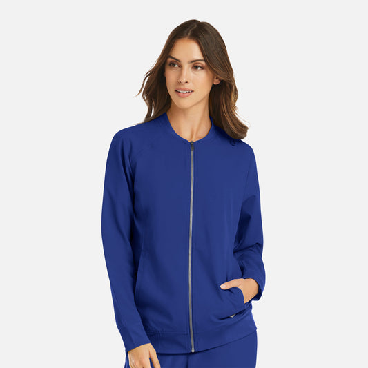 Maevn Momentum 5061 Womens Full Zip Bomber Jacket