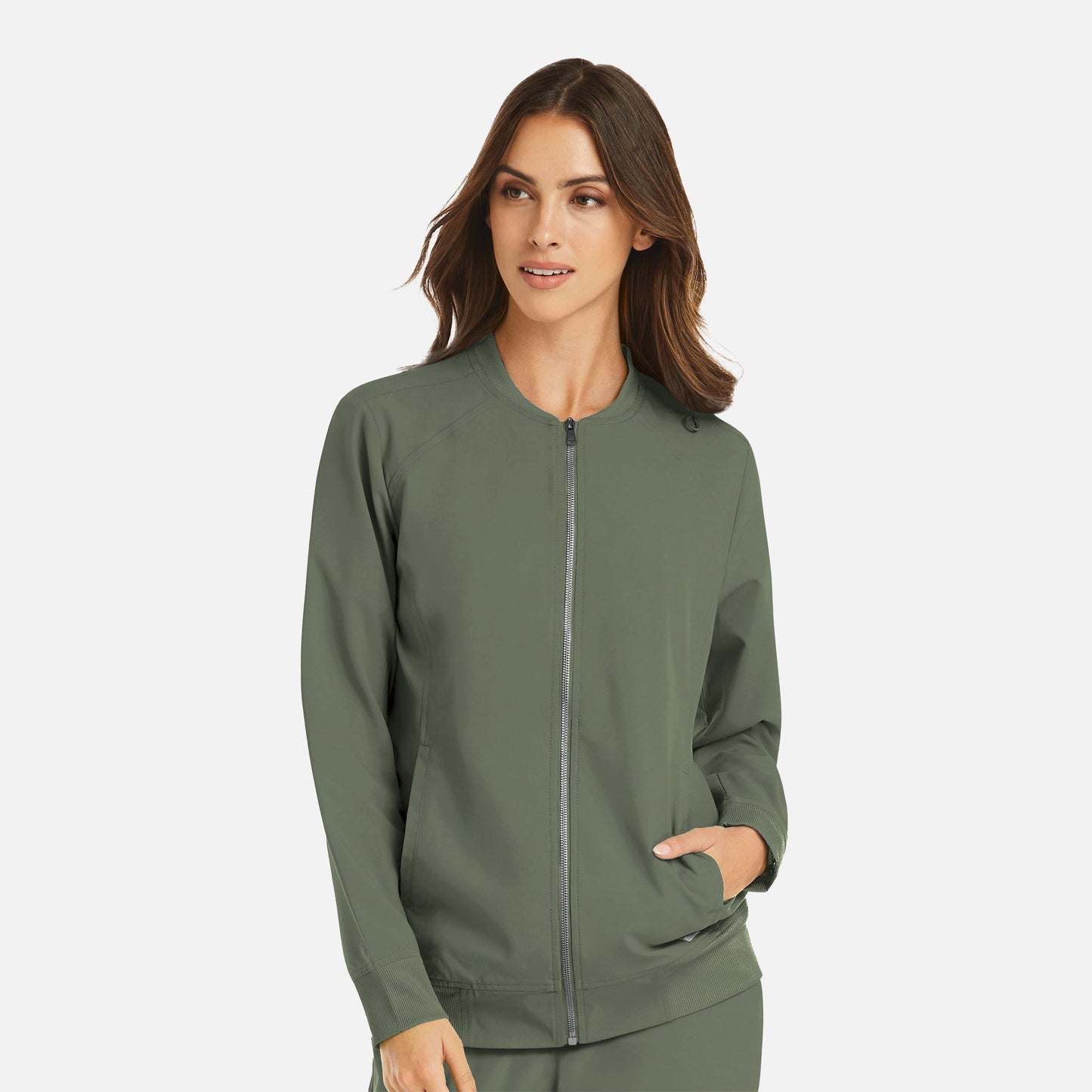 Maevn Momentum 5061 Womens Full Zip Bomber Jacket — Clearance
