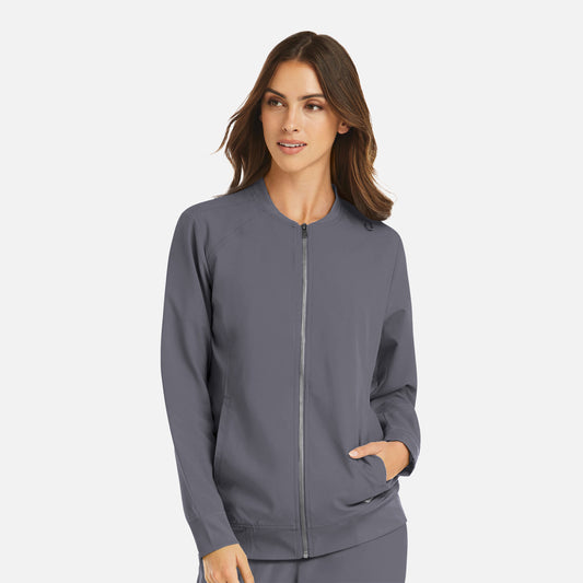 Maevn Momentum 5061 Womens Full Zip Bomber Jacket