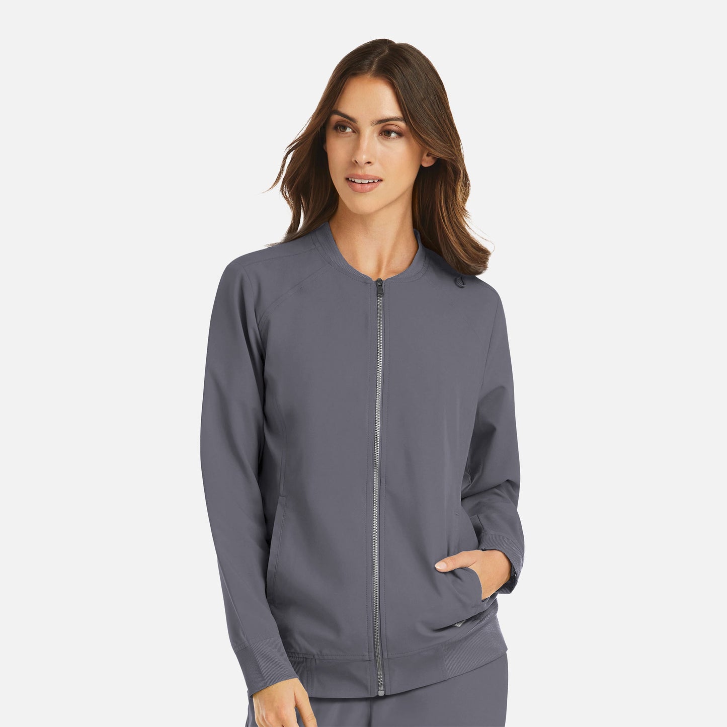 Maevn Momentum 5061 Womens Full Zip Bomber Jacket — Clearance