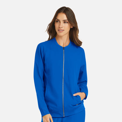 Maevn Momentum 5061 Womens Full Zip Bomber Jacket — Clearance