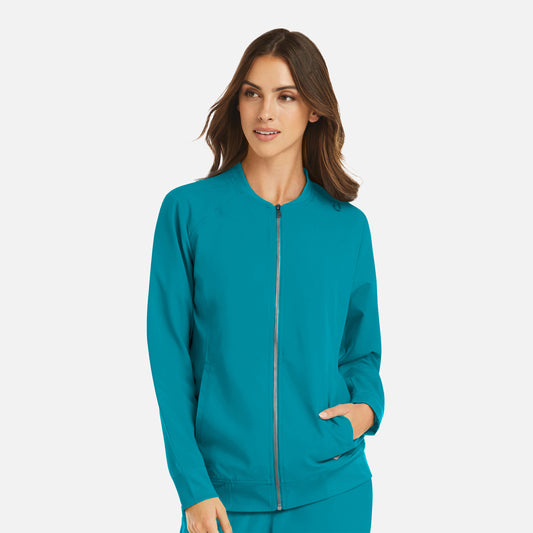 Maevn Momentum 5061 Womens Full Zip Bomber Jacket