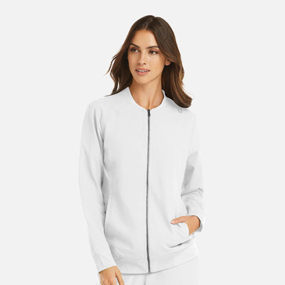 Maevn Momentum 5061 Womens Full Zip Bomber Jacket — Clearance