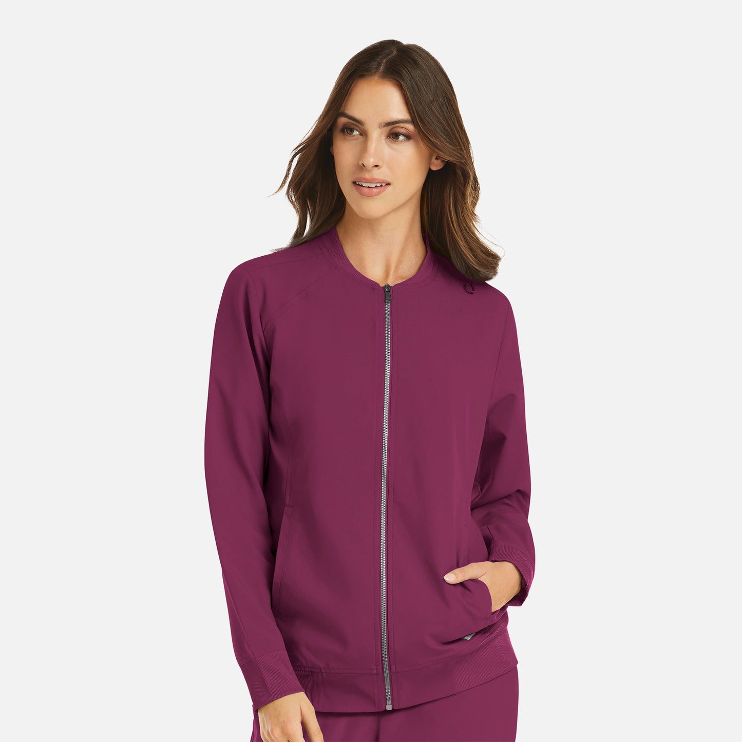 Maevn Momentum 5061 Womens Full Zip Bomber Jacket — Clearance