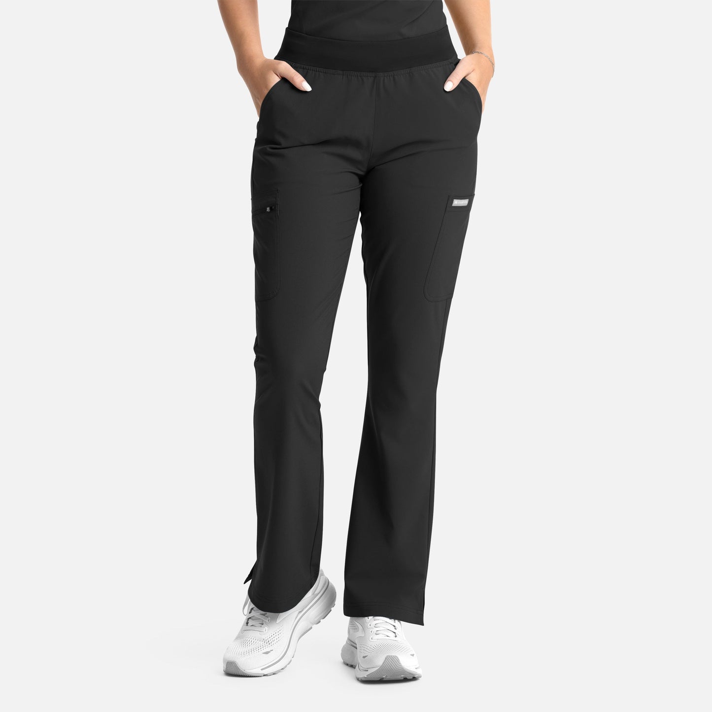 Maevn Momentum 5093 Women's Full Elastic Band Flare Leg Pant — Clearance