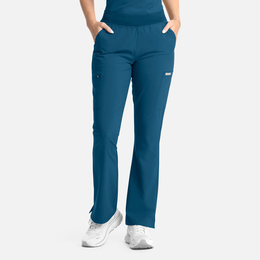 Maevn Momentum 5093 Women's Full Elastic Band Flare Leg Pant