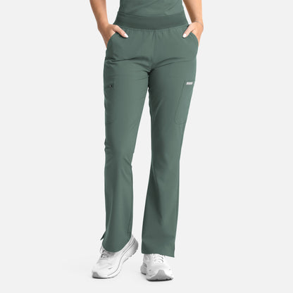 Maevn Momentum 5093 Women's Full Elastic Band Flare Leg Pant — Clearance