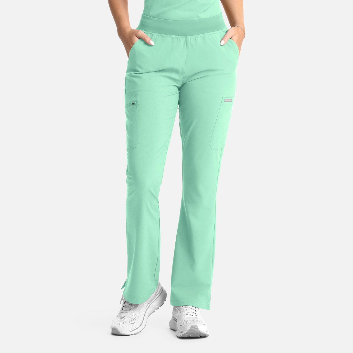 Maevn Momentum 5093 Women's Full Elastic Band Flare Leg Pant — Clearance