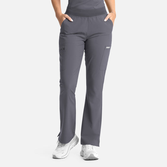 Maevn Momentum 5093 Women's Full Elastic Band Flare Leg Pant