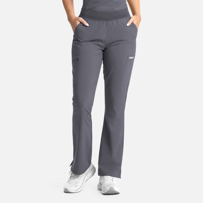 Maevn Momentum 5093 Women's Full Elastic Band Flare Leg Pant — Clearance